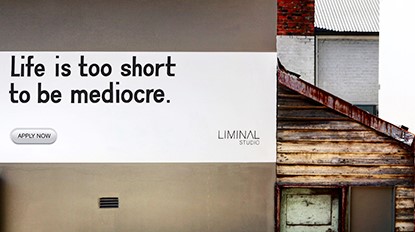 Liminal Architecture Apply Now Ad