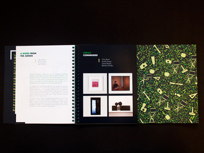 NEWS- Liminal Graphics, City of Hobart Art Prize 2013, Thumbnail Catalogue catalogue spread