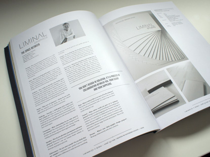 News feature - Liminal Graphics features in Justus inaugural issue 'Flourish'