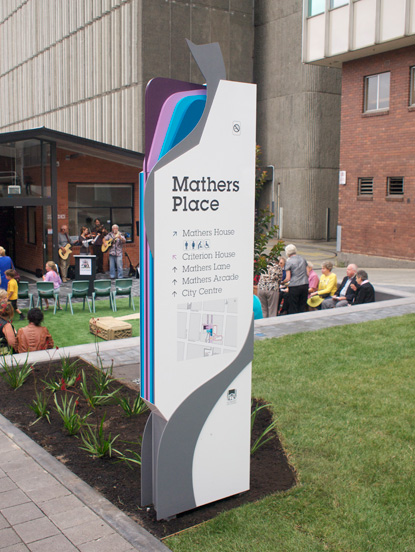 News feature - Liminal Graphics - Mathers Place redevelopment opened in December by Lord Mayor