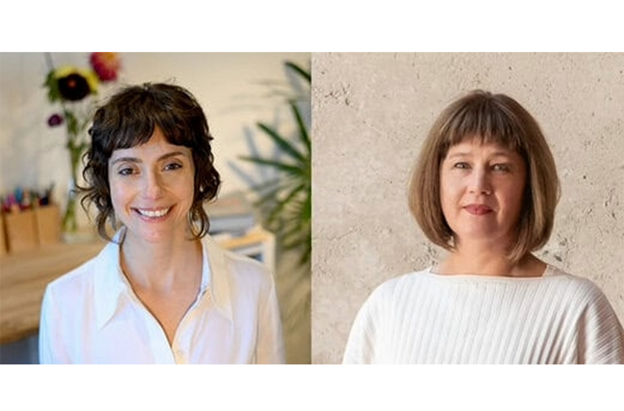 Peta Heffernan with Raquel Rodorigo