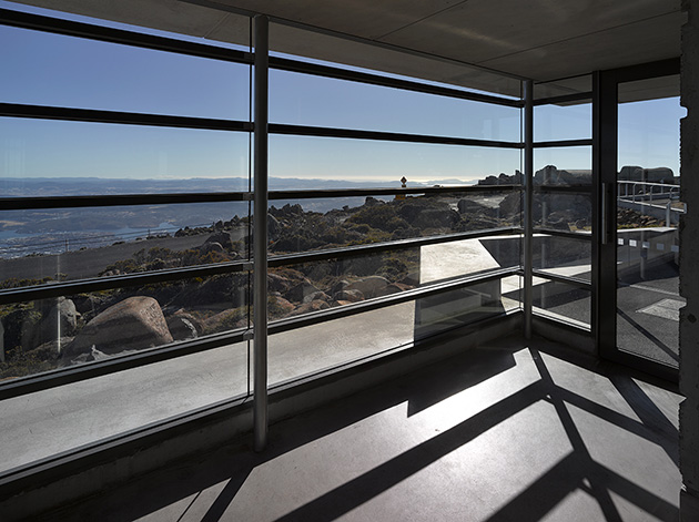 Liminal Architecture Pinnacle Toilet, Interior 01, Hobart, Tasmania