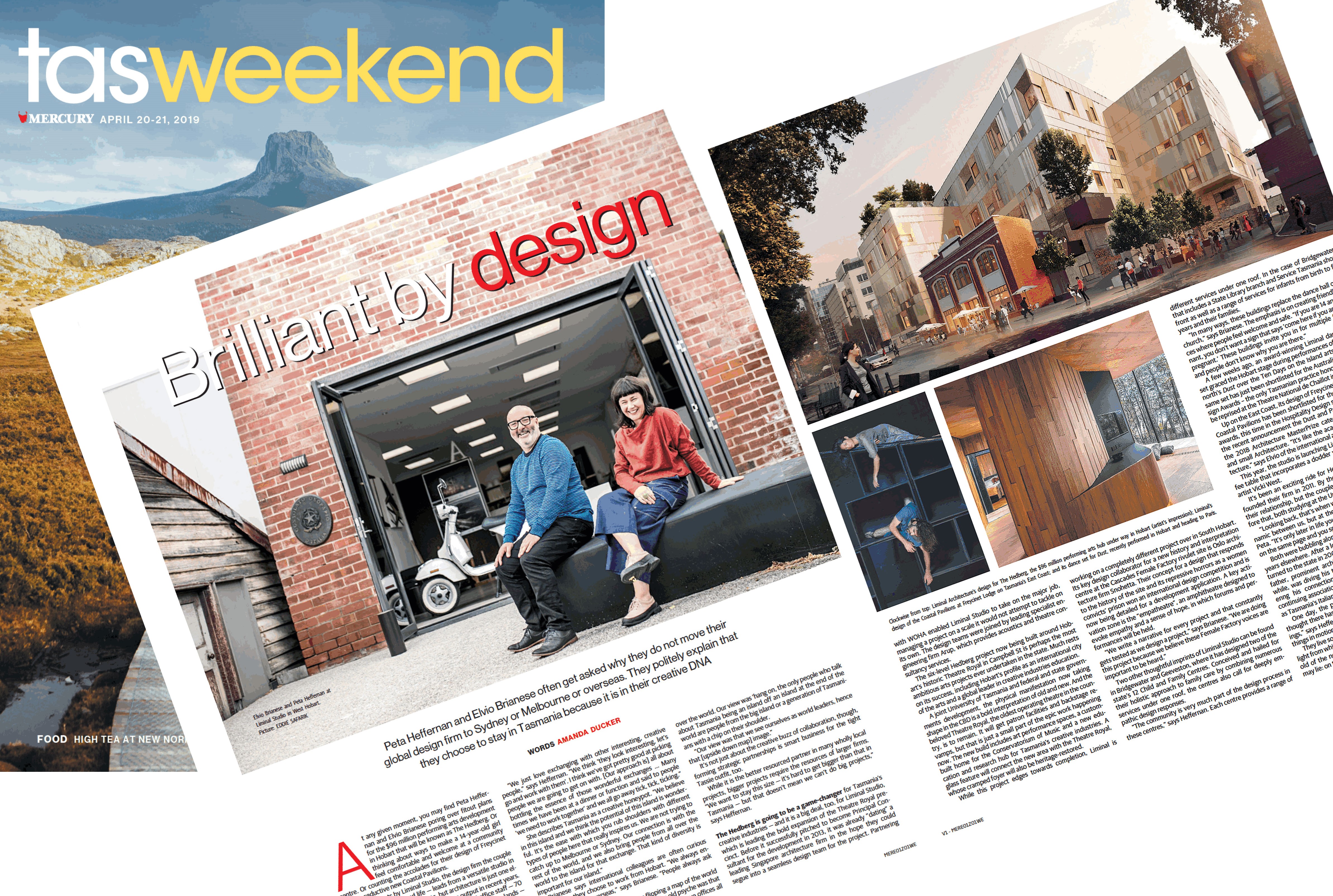 Liminal Studio TasWeekend Feature The Mercury